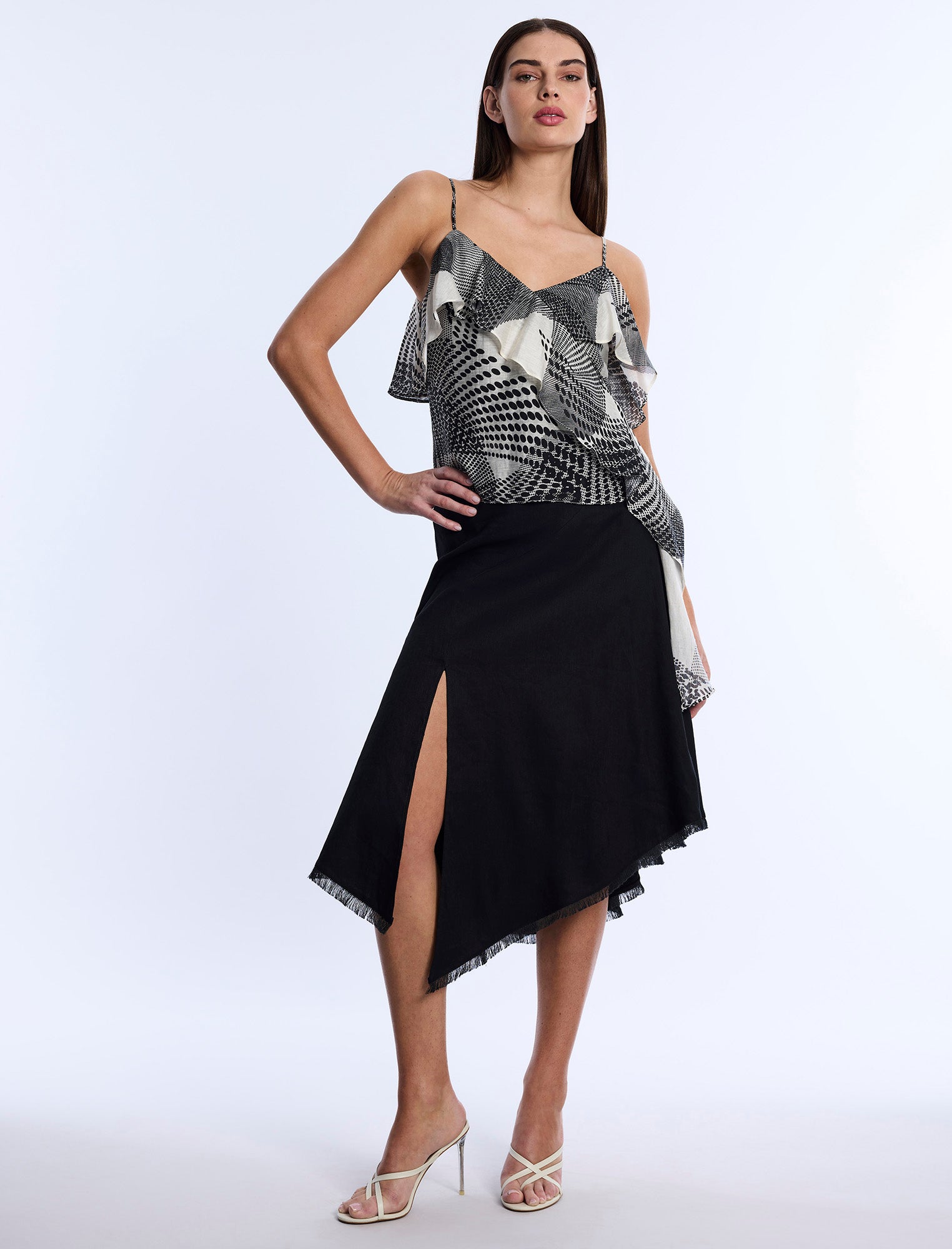 Printed Flounce Cami - Image 5