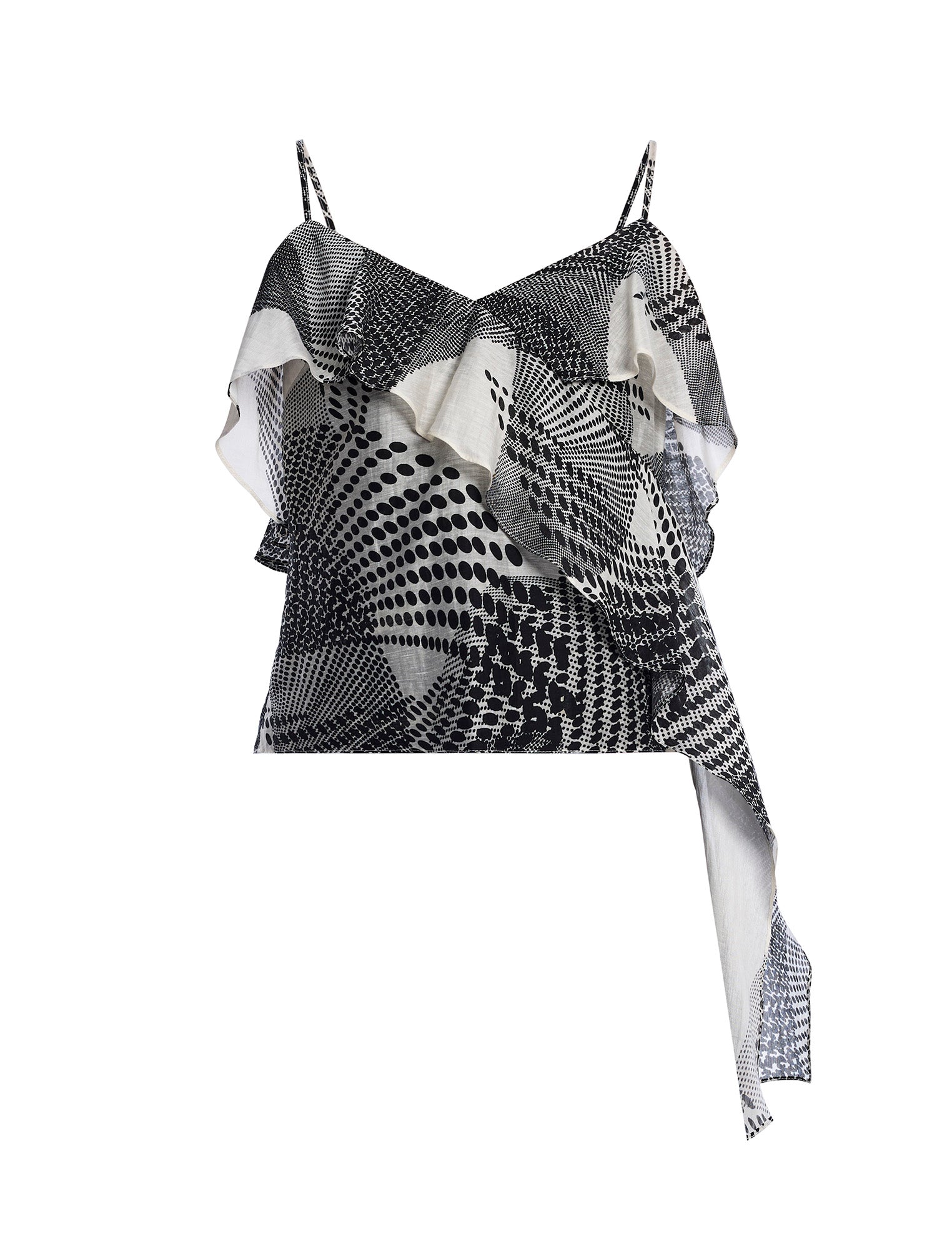 Printed Flounce Cami - Image 9